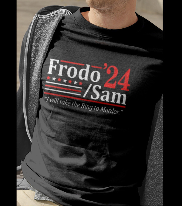 Frodo Sam 2024 I Will Take The Ring To Mordor T-Shirt