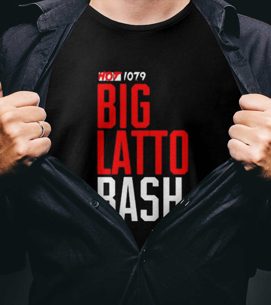 Hot 1079 Big Latto Bash Event Promotion T-Shirt