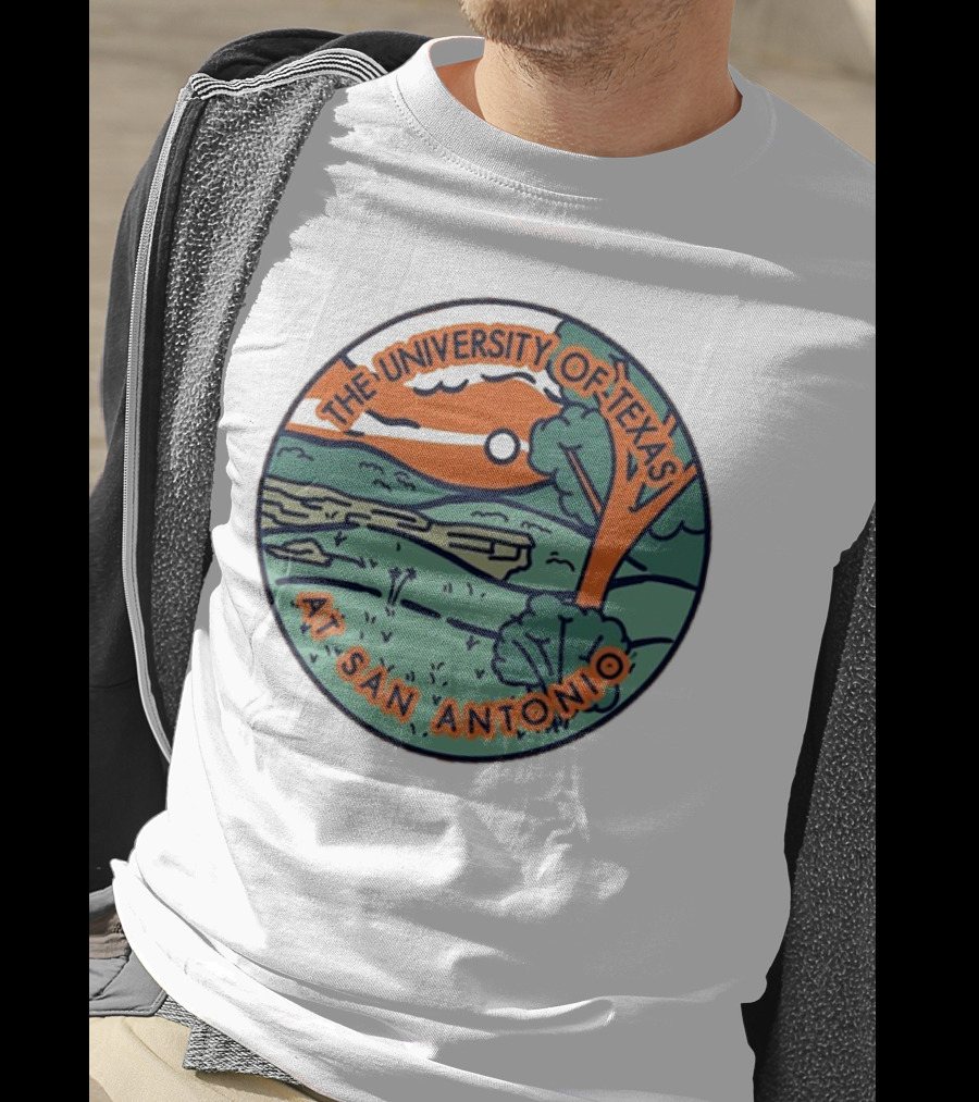 Orange UTSA Roadrunners Scenic The University Of Texas At San Antonio Comfort Colors T-Shirt