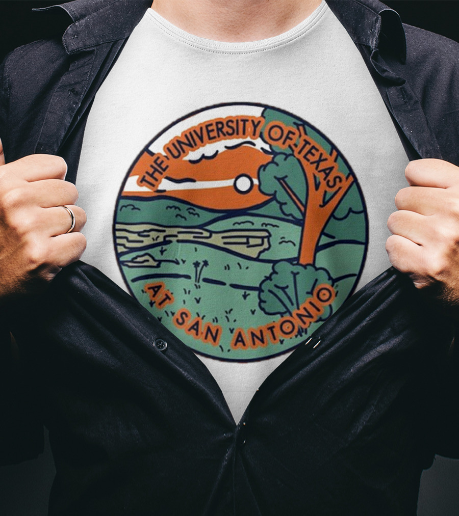 Orange UTSA Roadrunners Scenic The University Of Texas At San Antonio Comfort Colors T-Shirt