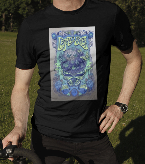 Dead And Company Live Las Vegas Sphere Psychedelic Concert T-Shirt