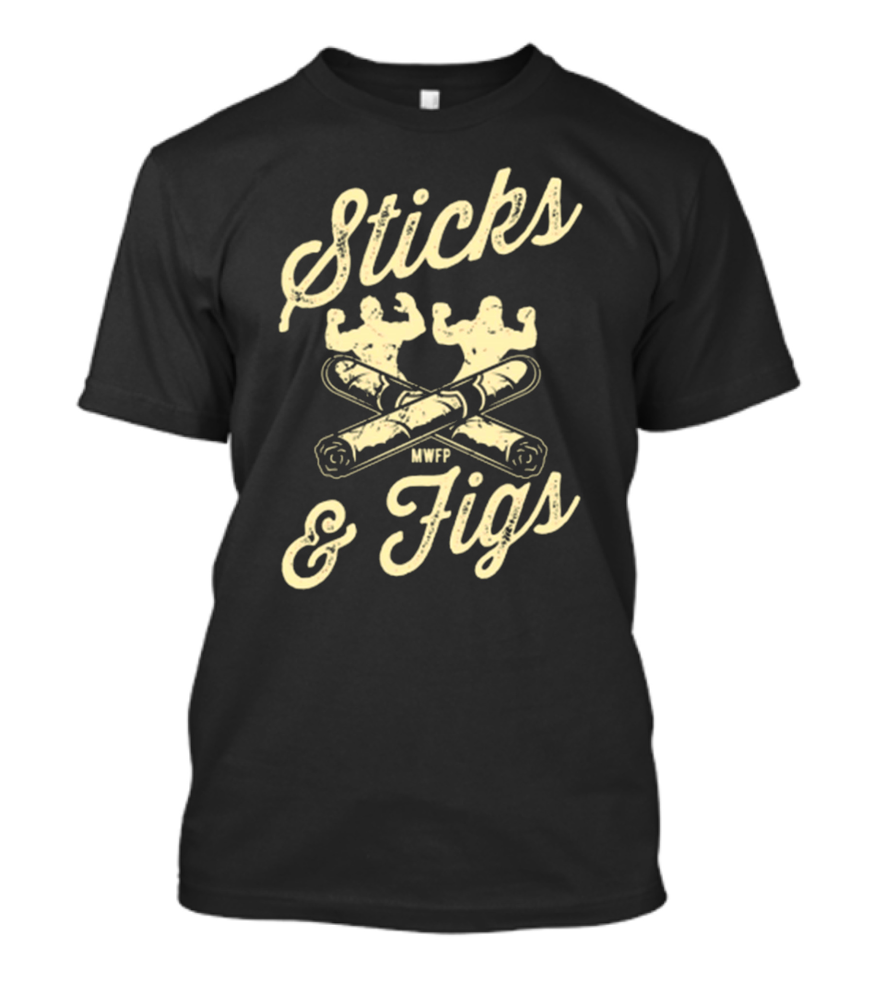 Sticks And Figs MWFP Iconic Arm Flexing Roll T-Shirt