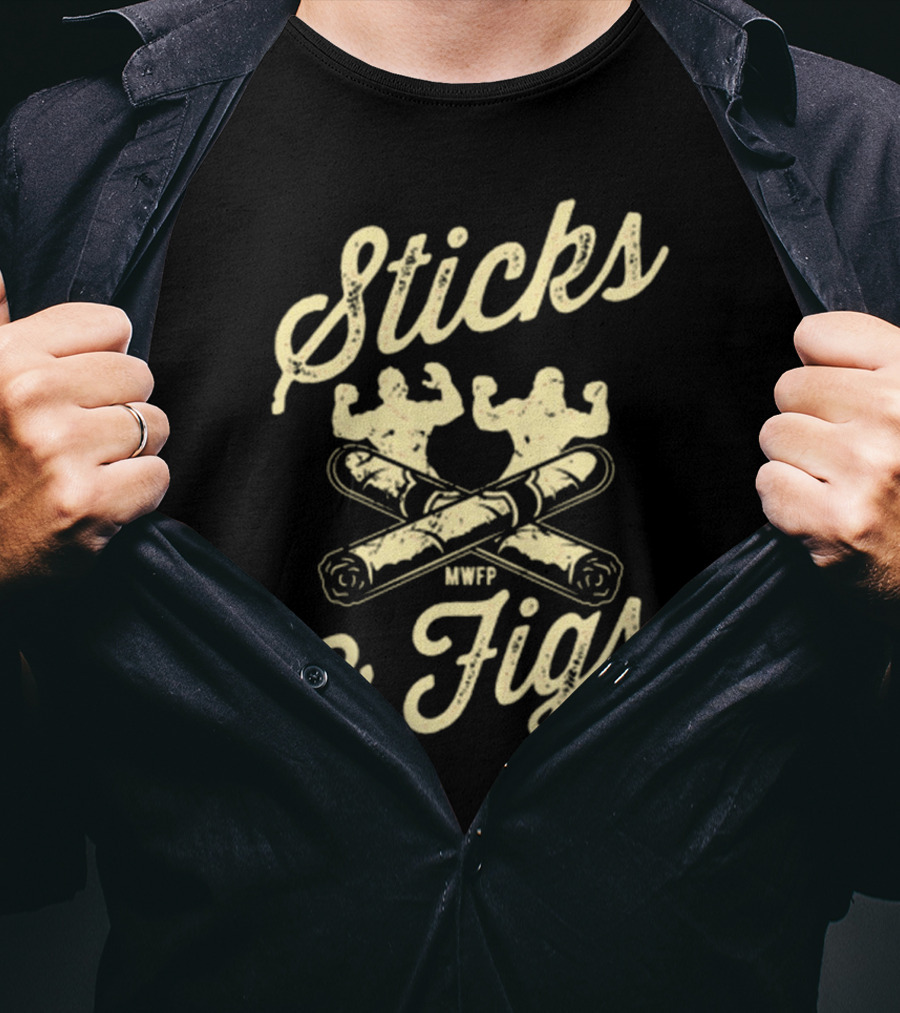 Sticks And Figs MWFP Iconic Arm Flexing Roll T-Shirt