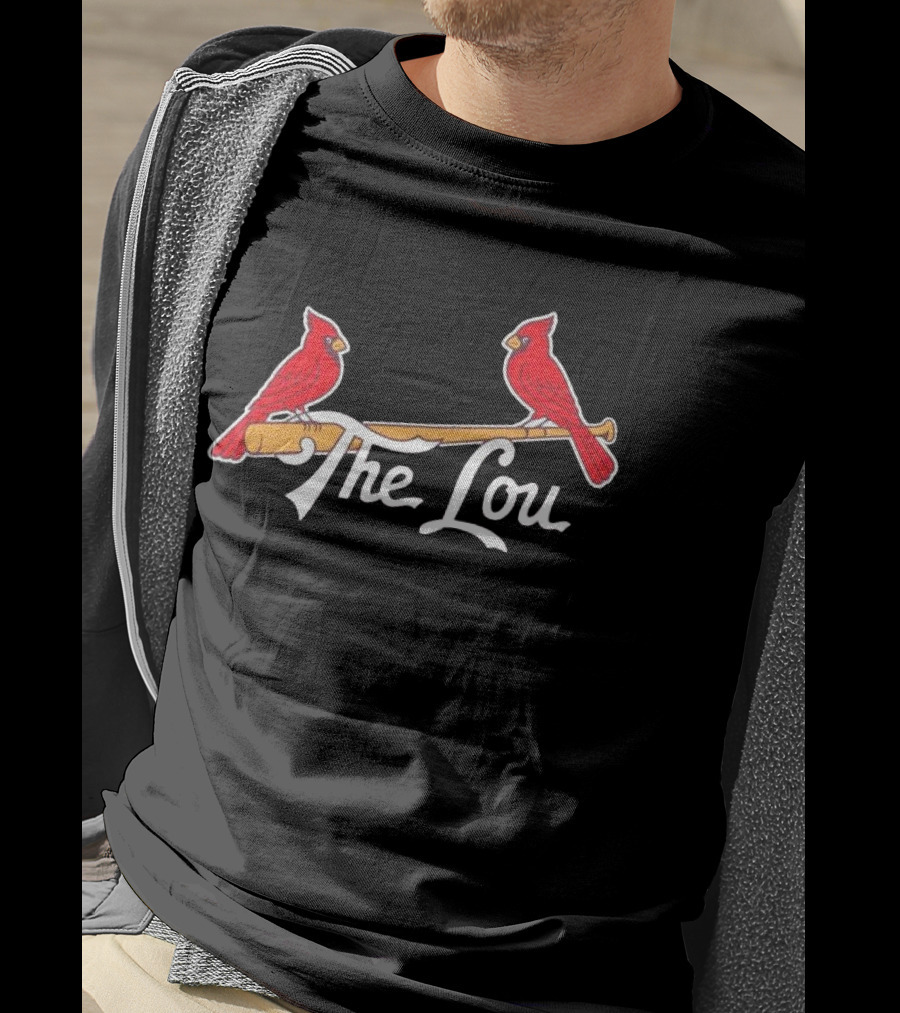 The Lou Cardinals Baseball St Louis City Connect T-Shirt