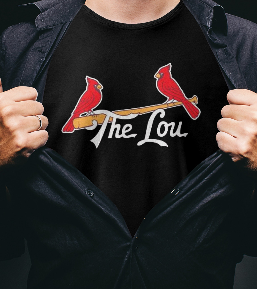 The Lou Cardinals Baseball St Louis City Connect T-Shirt