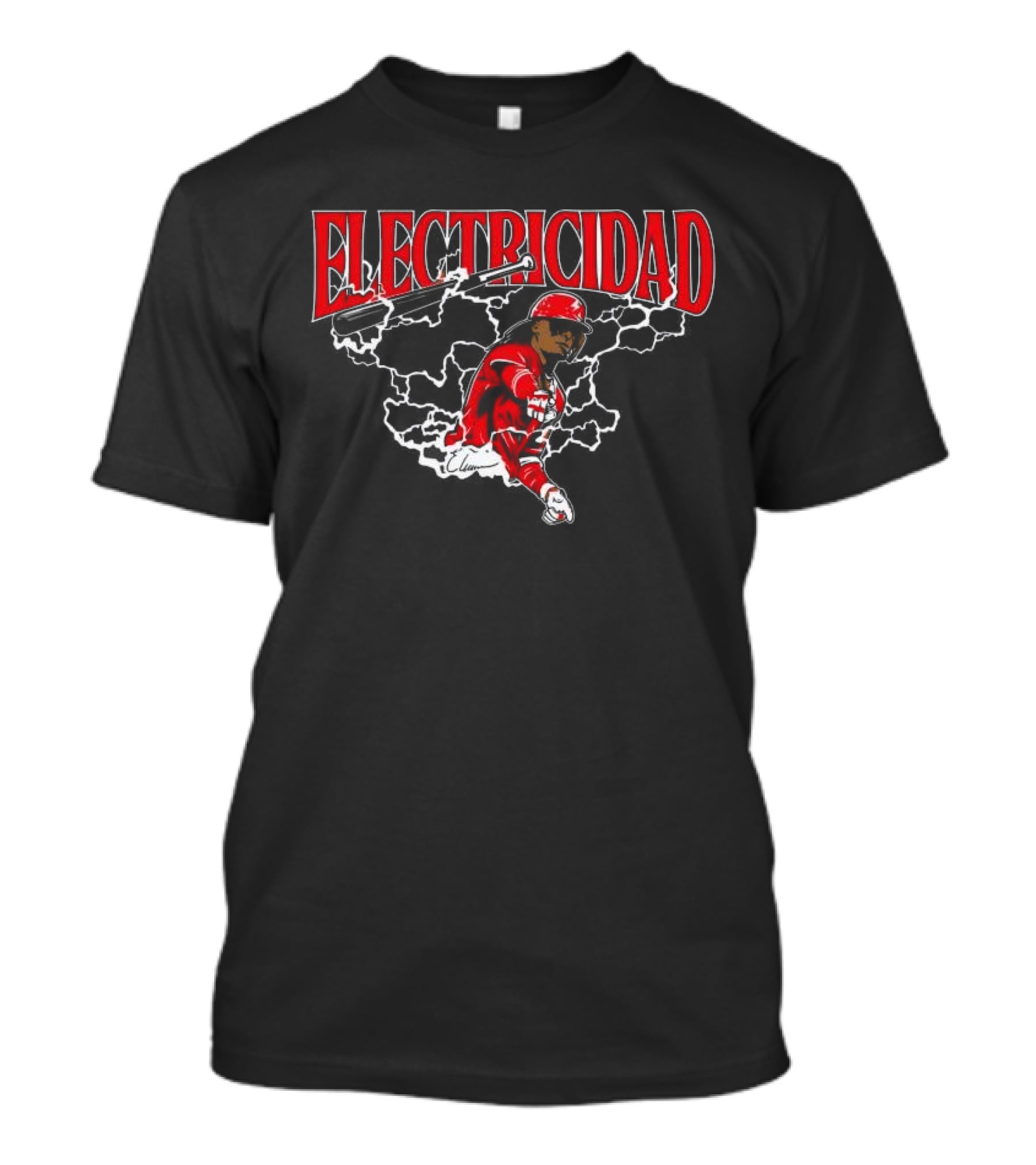 Electricidad Elly De La Cruz Cincinnati Reds T-Shirt