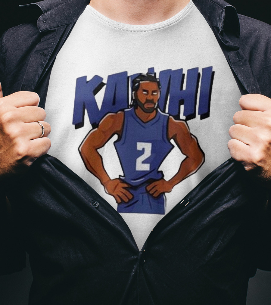 Kawhi Leonard Number 2 Los Angeles Clippers T-Shirt