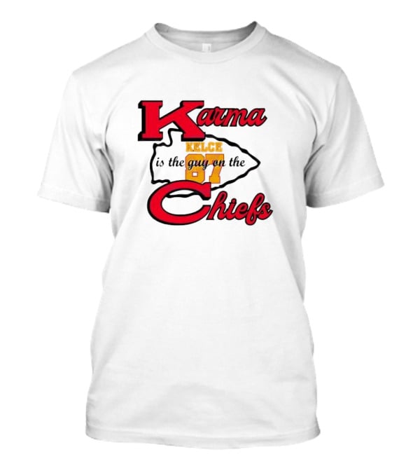 Karma Kelce 87 Is The Guy On The Chiefs T-Shirt