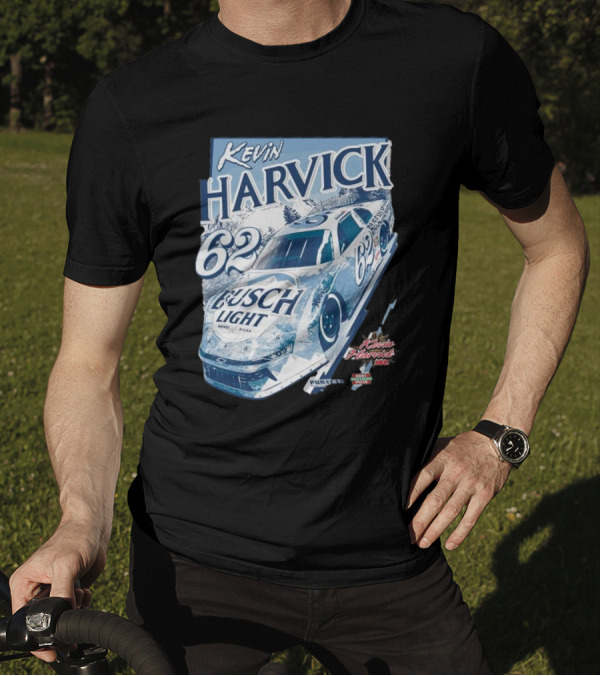 Kevin Harvick 62 Busch Light Racing Car At 5 Flags Speedway June 28 T-Shirt