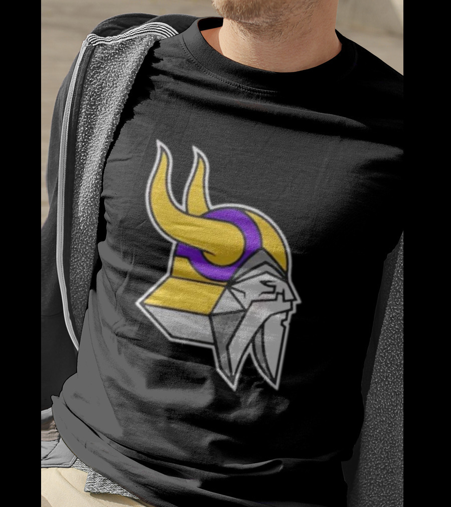 Minnesota Vikings The Chaos Bringers Viking Head T-Shirt