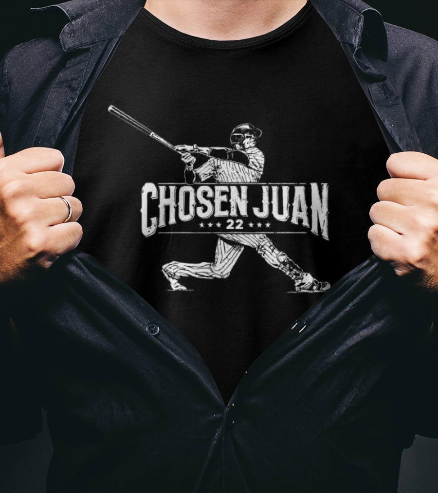 Chosen Juan 22 Baseball Yankees New York T-Shirt