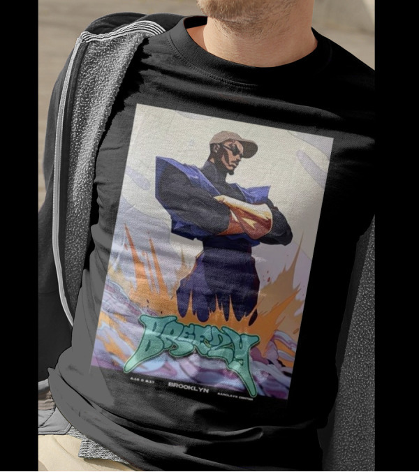 Breezy Brooklyn 16th 17th June 2024 Barclays Center T-Shirt