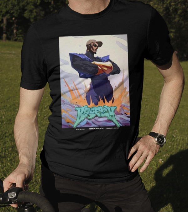Breezy Brooklyn 16th 17th June 2024 Barclays Center T-Shirt