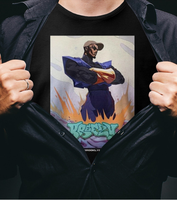 Breezy Brooklyn 16th 17th June 2024 Barclays Center T-Shirt