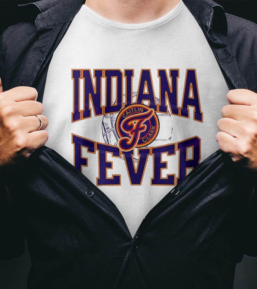 Indiana Fever Caitlin Clark Basketball Fever T-Shirt