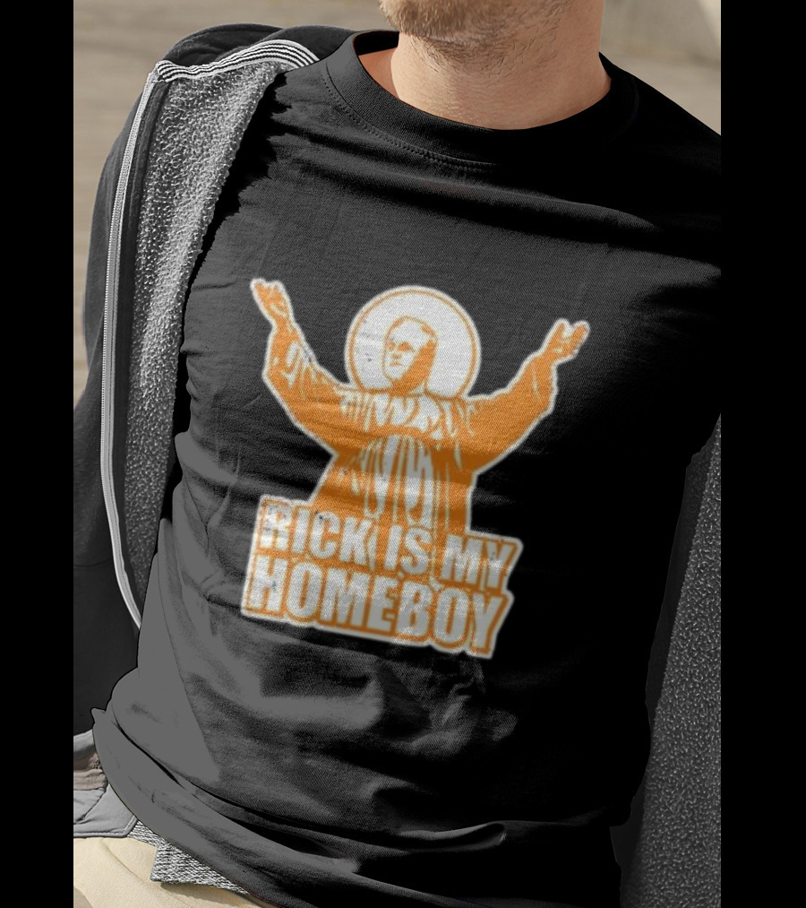Knoxville Johnny Rick Is My Homeboy Orange T-Shirt