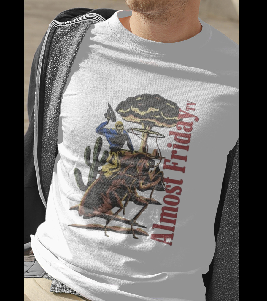 Almost Friday Cockroach Cowboys Desert Adventure T-Shirt
