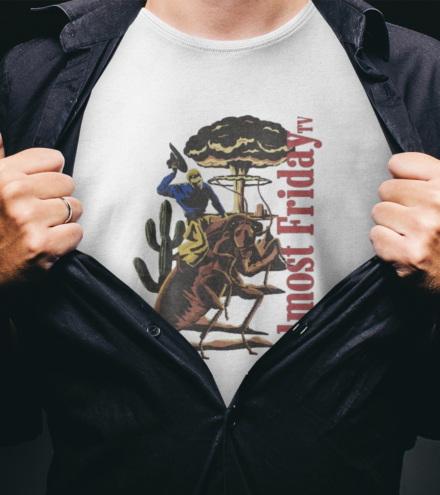 Almost Friday Cockroach Cowboys Desert Adventure T-Shirt