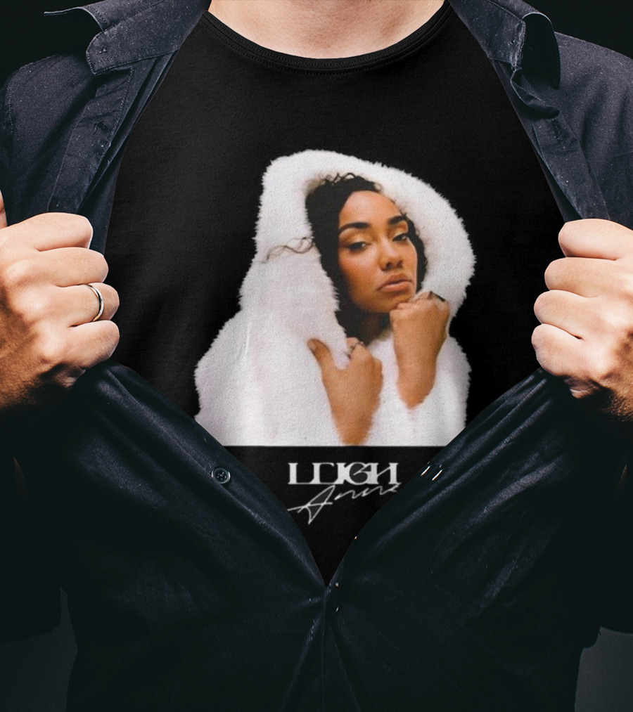 Leigh Anne Icon In Fur Coat Leigh Anne Official Merch T-Shirt