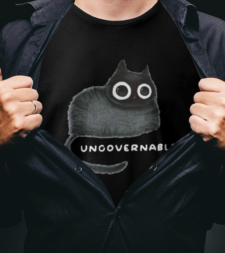 Wholesomememe Cat Ungovernable T-Shirt