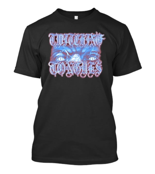 Twitching Tongues Eyes Alien Glare T-Shirt