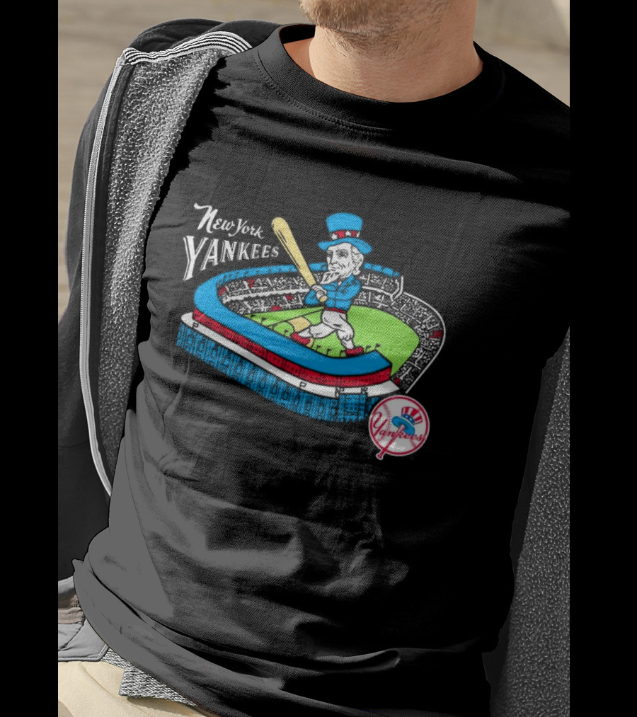 New York Yankees Uncle Sam Baseball MLB Team Stadium T-Shirt