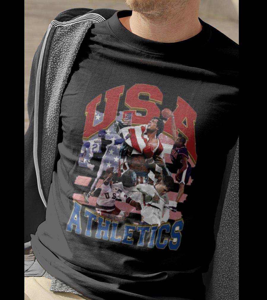 USA Athletics Almost Friday Iconic Sports Moments T-Shirt