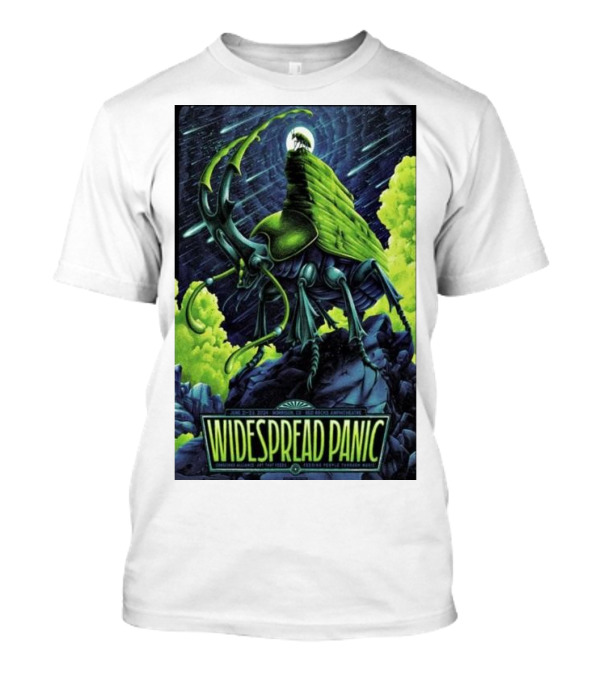 Widespread Panic June 21-23 2024 Red Rocks Amphitheatre Morrison CO Insect Creature And Rider T-Shirt