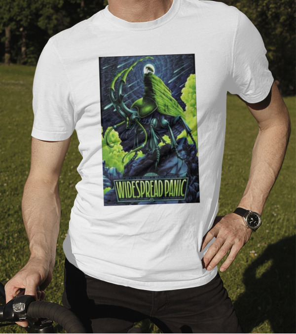 Widespread Panic June 21-23 2024 Red Rocks Amphitheatre Morrison CO Insect Creature And Rider T-Shirt