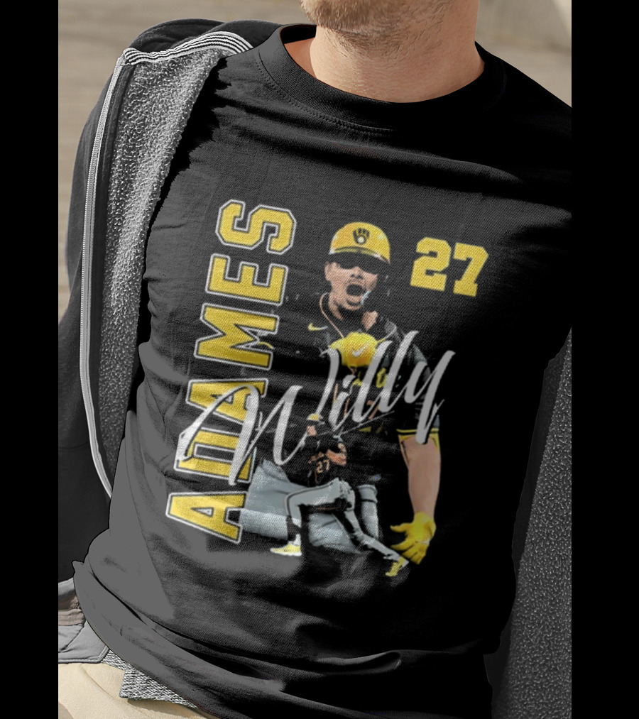 Willy Adames 27 Mke Allgoods Baseball Sports T-Shirt