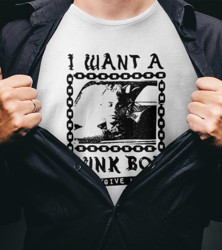I Want A Punk Boy Give Me One Chain T-Shirt