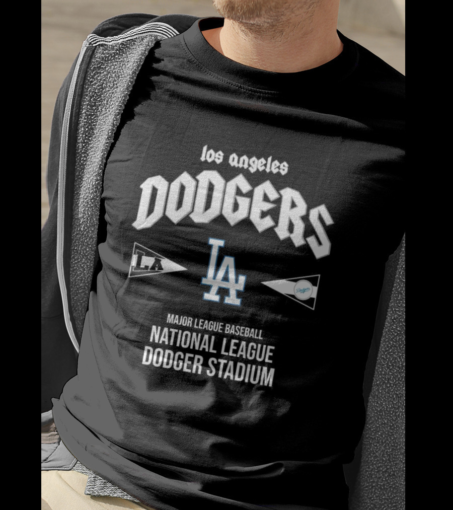 Los Angeles Dodgers LA National League Major League Baseball Dodger Stadium T-Shirt