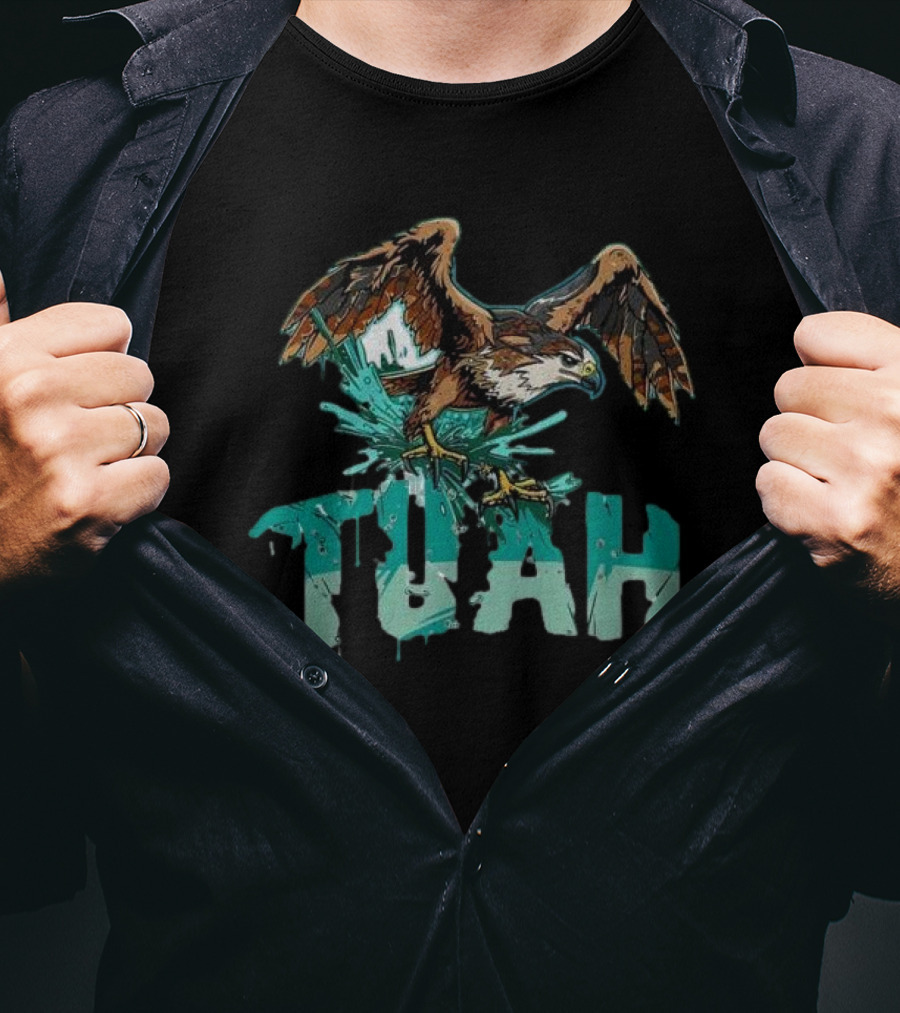 Bryce Harper Hawk Tuah With Powerful Eagle T-Shirt