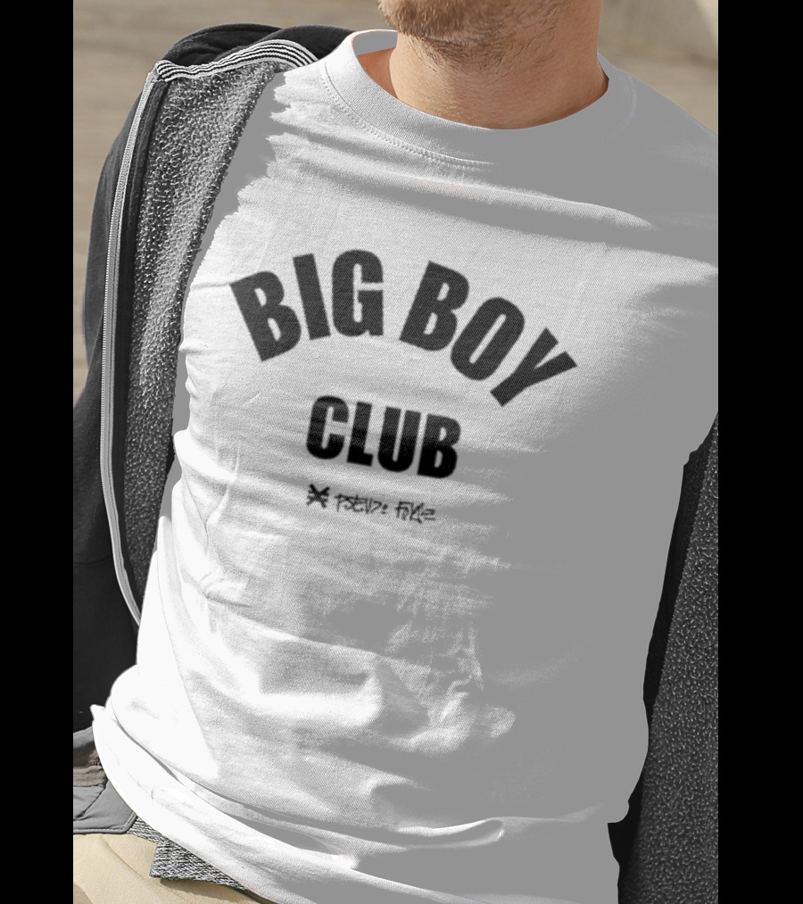 Big Boy Club Pseudo Fake T-Shirt