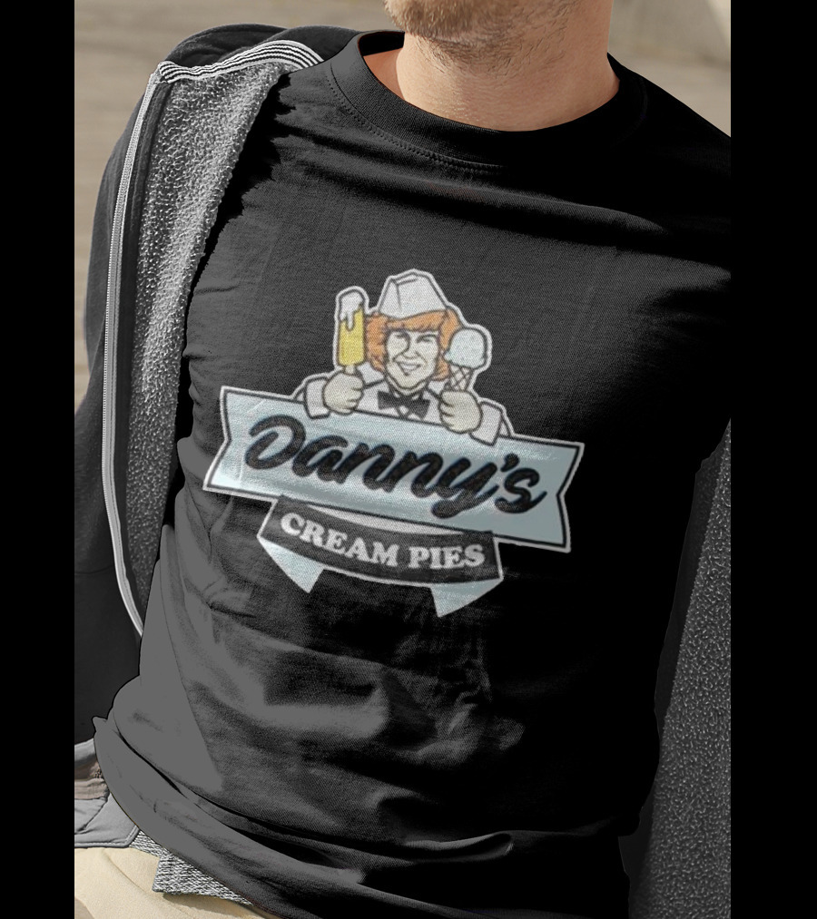 Danny Duncan Danny's Cream Pies Ice Cream Character T-Shirt