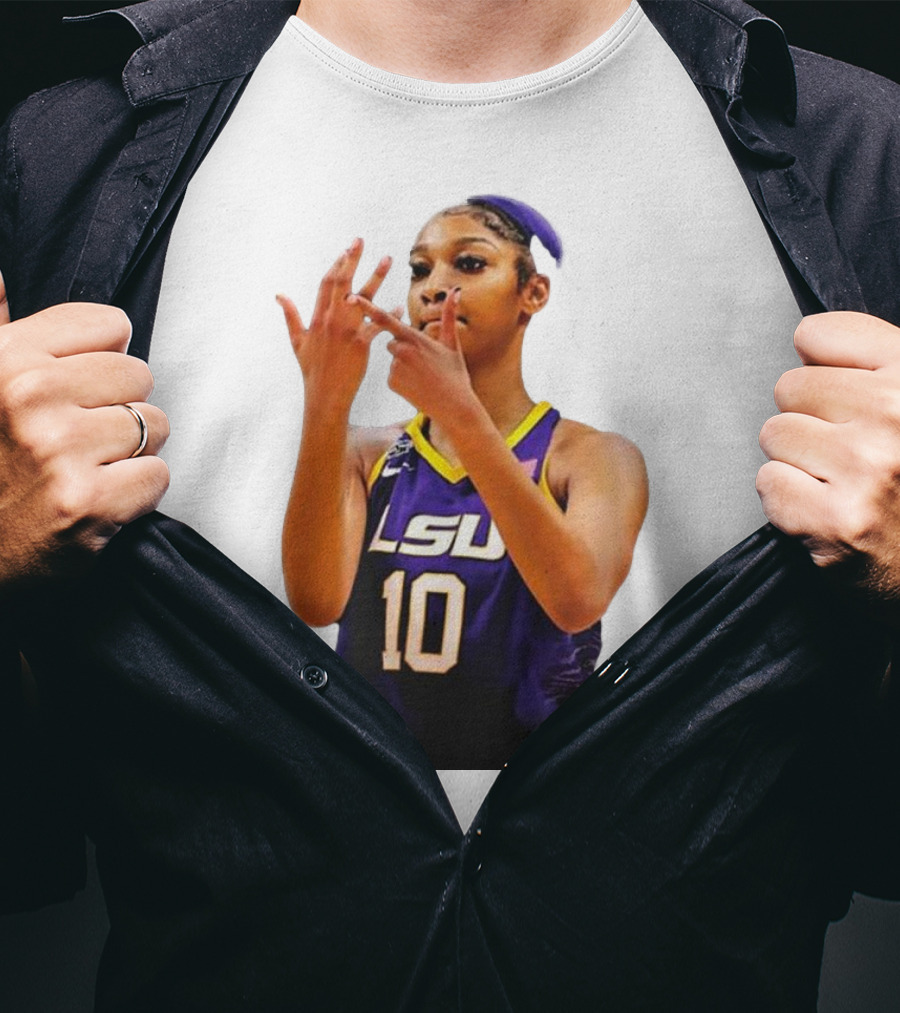 Angel Reese 10 LSU Ring Me T-Shirt