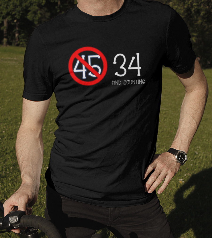 No 45 34 And Counting T-Shirt