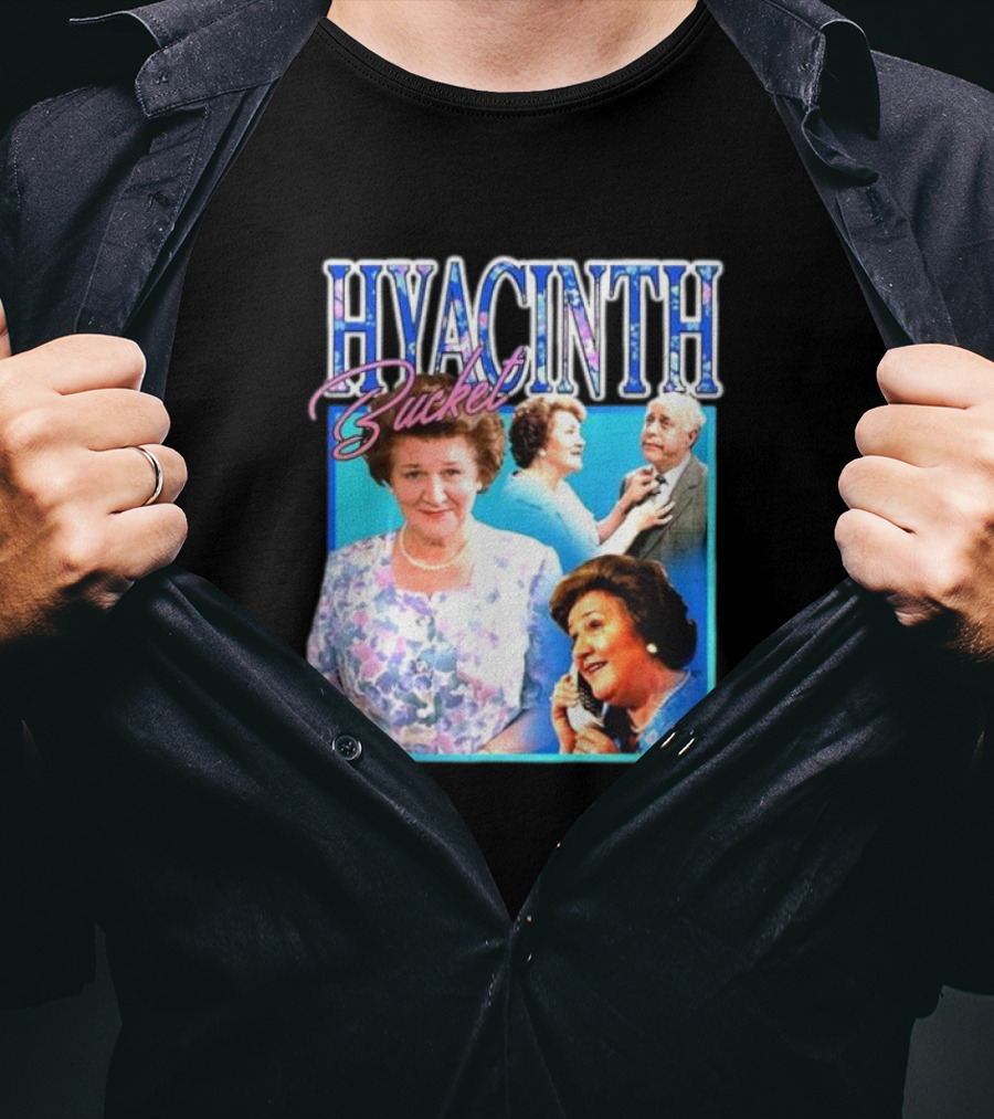 Hyacinth Bucket Residence Lady Of The House Speaking Floral Dress Compilation T-Shirt