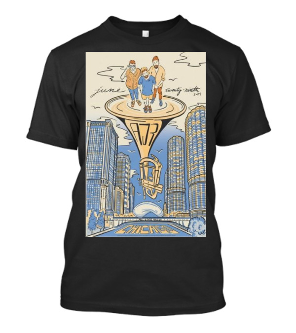 June Twenty-Ninth 2024 AJR In Chicago At Allstate Arena T-Shirt