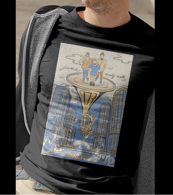 June Twenty-Ninth 2024 AJR In Chicago At Allstate Arena T-Shirt