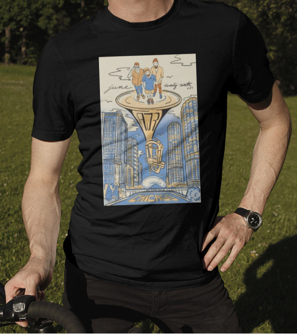June Twenty-Ninth 2024 AJR In Chicago At Allstate Arena T-Shirt
