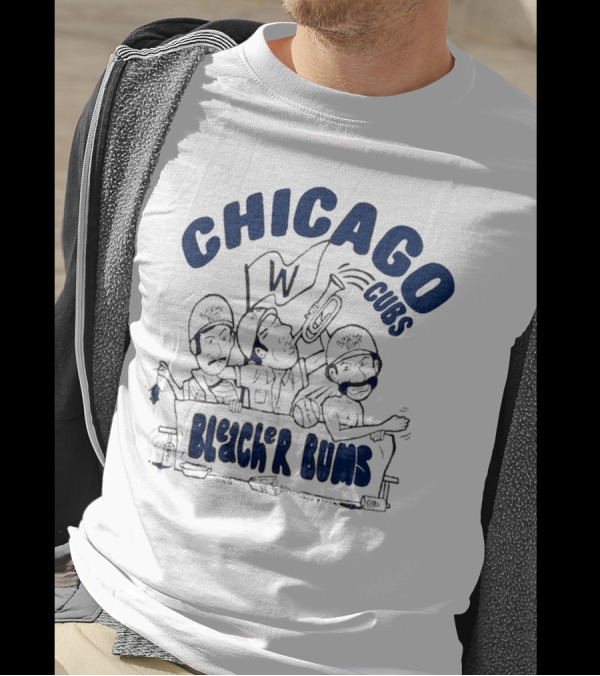 Chicago Cubs Bleacher Bums Tri-Blend T-Shirt