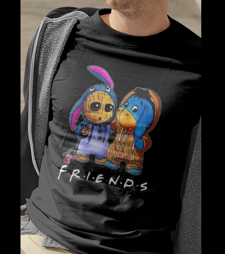 Groot Eeyore Friends Best Buddies Forever T-Shirt