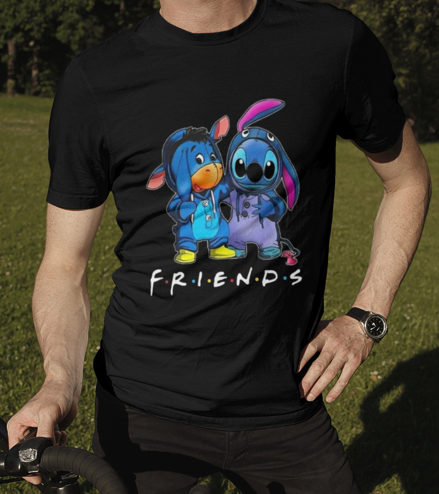 Eeyore Stitch Best Friends For Life F.R.I.E.N.D.S T-Shirt