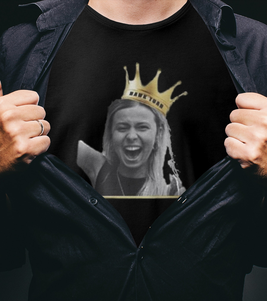 Hawk Tuah Crowned King Spit On That Thang 24 T-Shirt