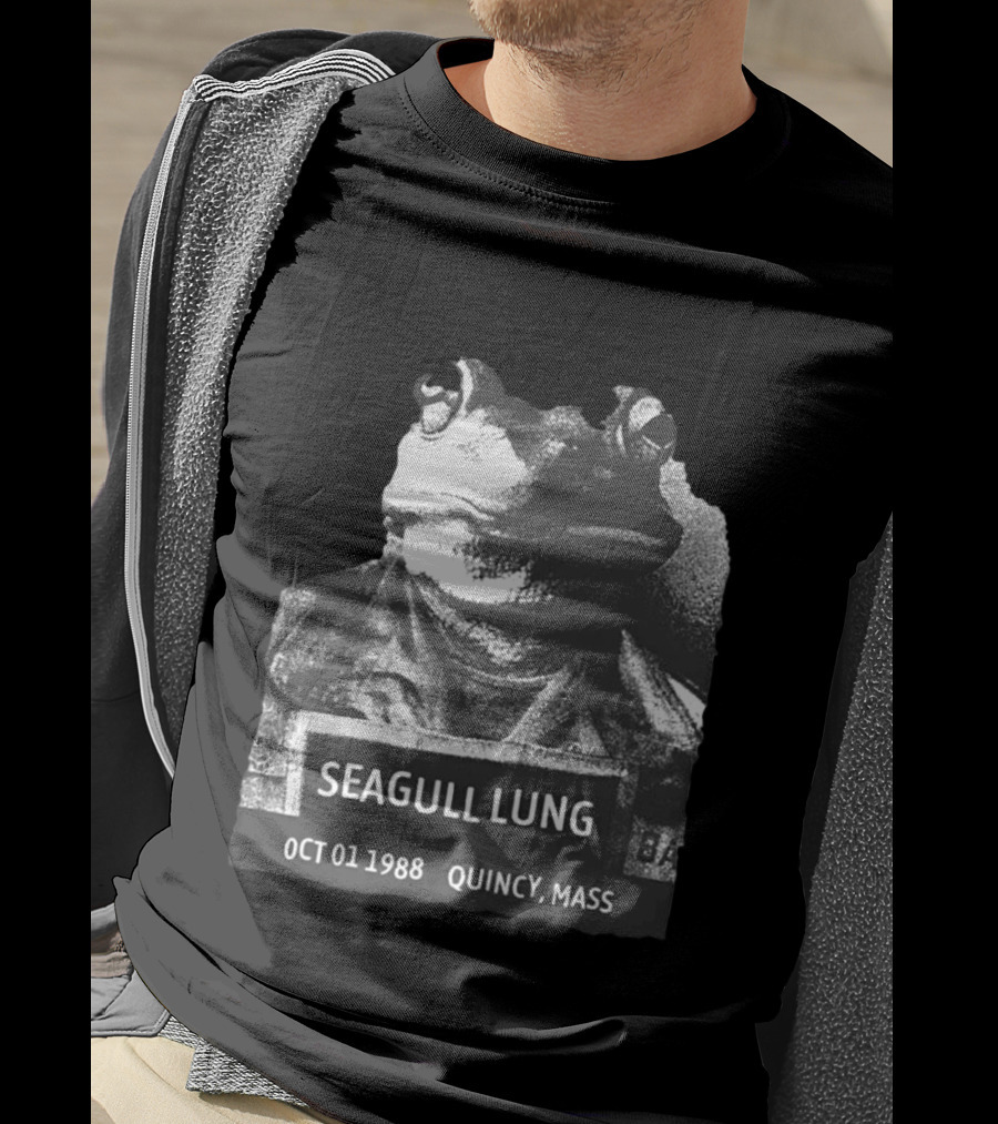 Mrballen Wearing Seagull Lung Oct 01 1988 Quincy Mass T-Shirt