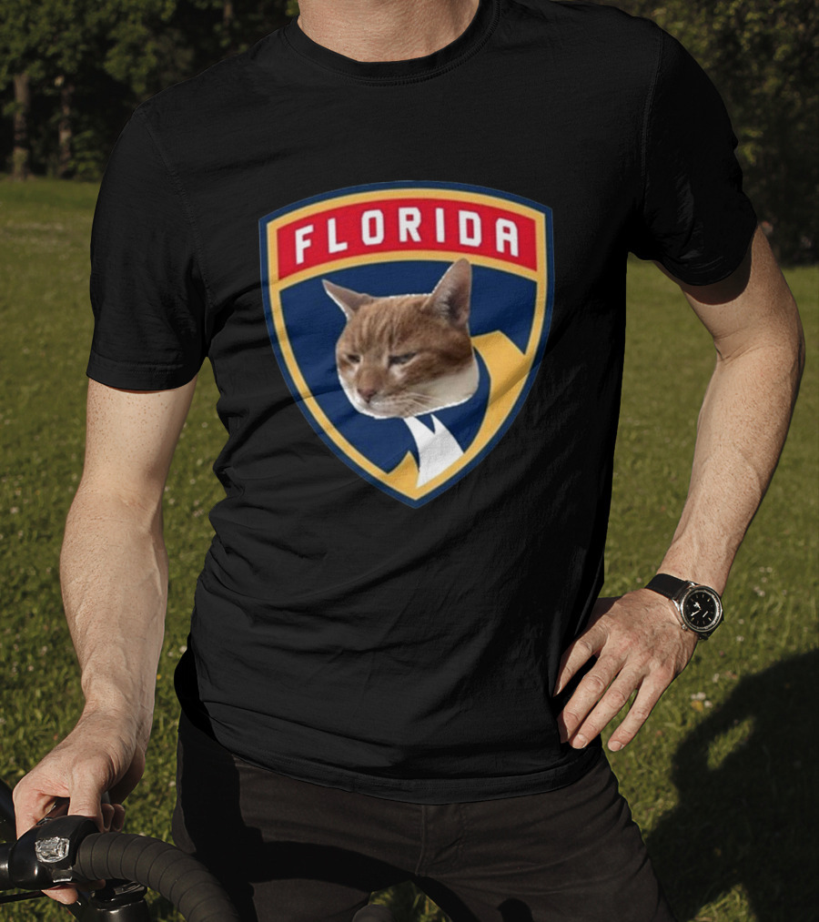 Paul Maurice Florida Cat NHL T-Shirt