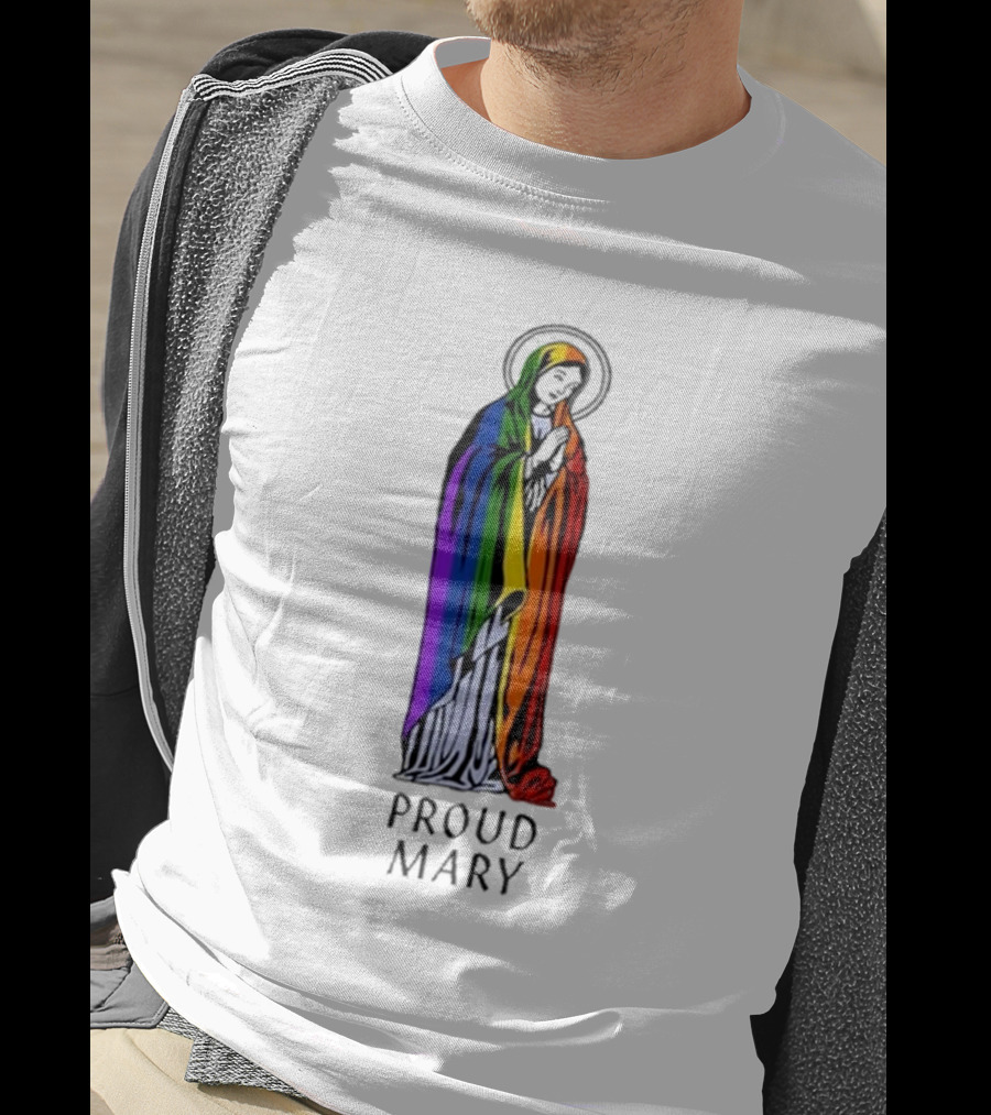 Proud Mary With Rainbow Pride Flag Colors T-Shirt