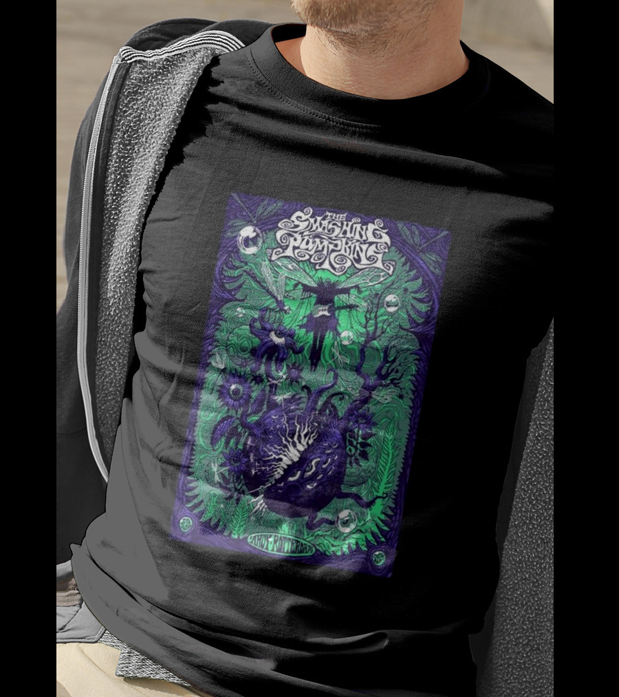 The Smashing Pumpkins Gothic Rotterdam Ahoy Psychedelic T-Shirt