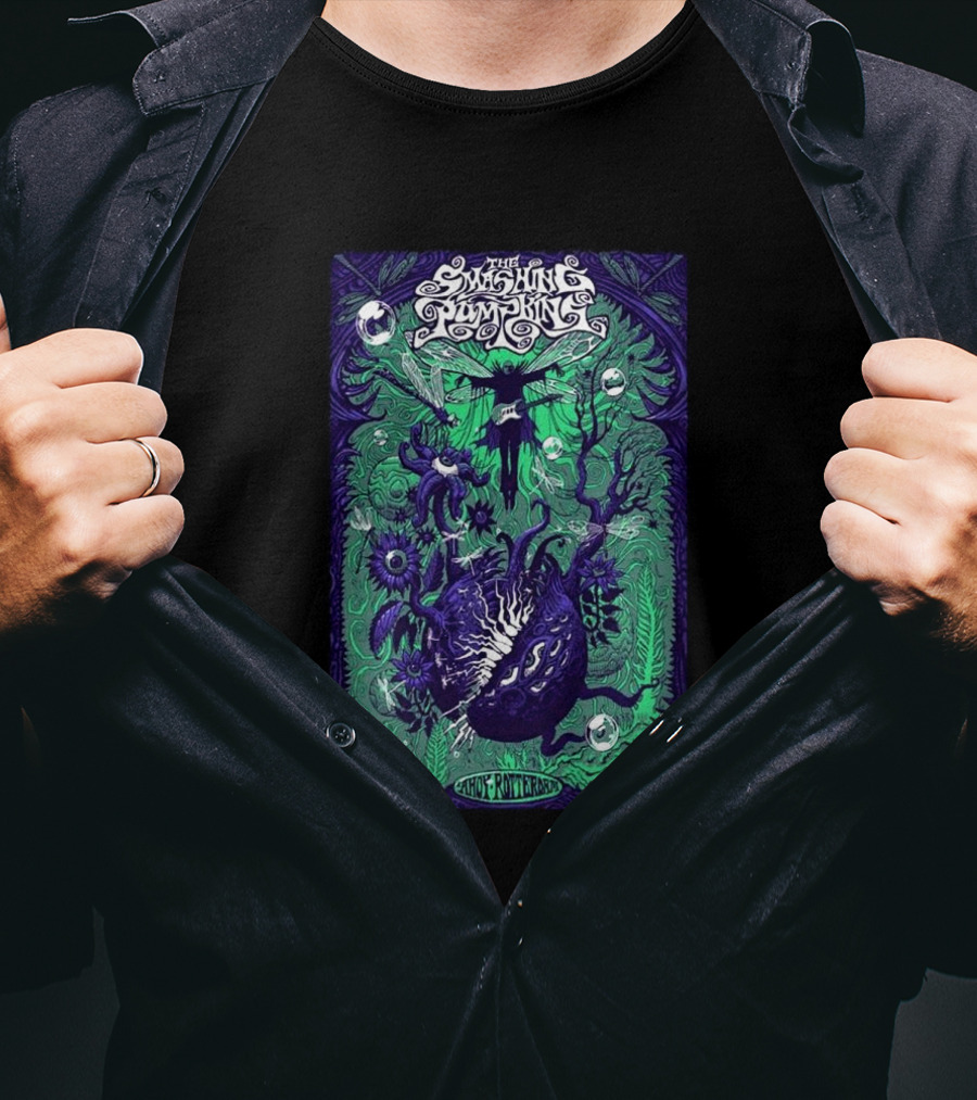 The Smashing Pumpkins Gothic Rotterdam Ahoy Psychedelic T-Shirt